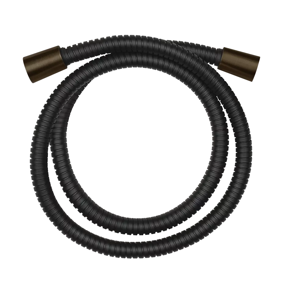Gessi Schlauch aus Metall mit konischem Überwurf, Schlauch 1,50m, 1/2 Anschluss, dunkles bronze - 01724845 Gessi Schlauch aus Metall mit konischem Überwurf, Schlauch 1,50m, 1/2 Anschluss, dunkles bronze - 01724845