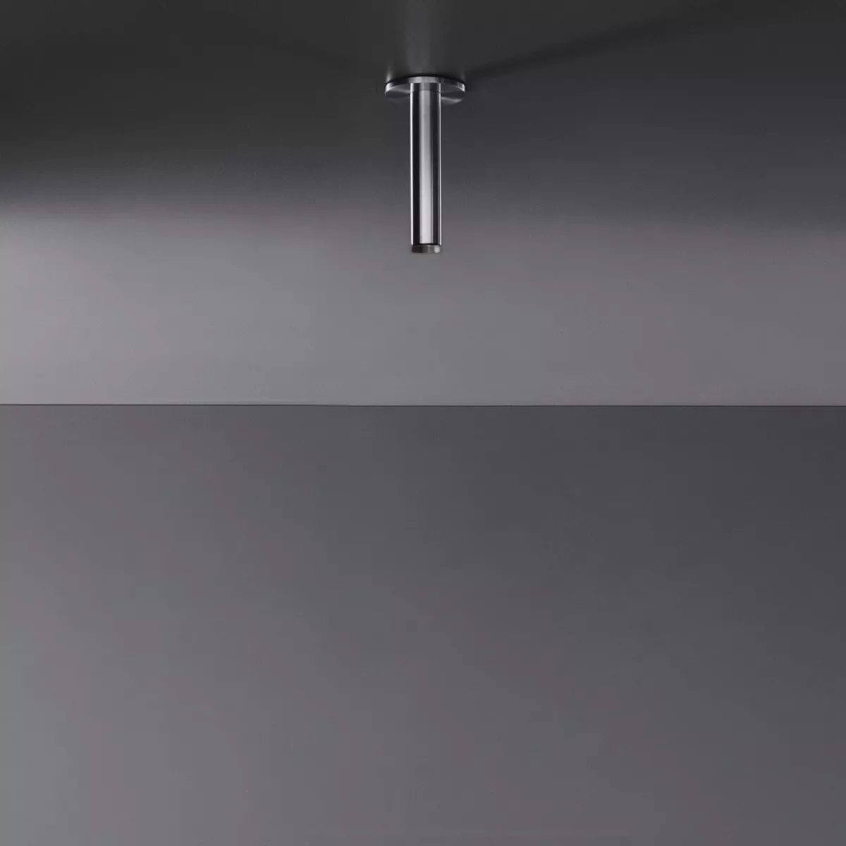 cea BRA 08 Decken-Brausearm, H:100mm, edelstahl satiniert-BRA08S