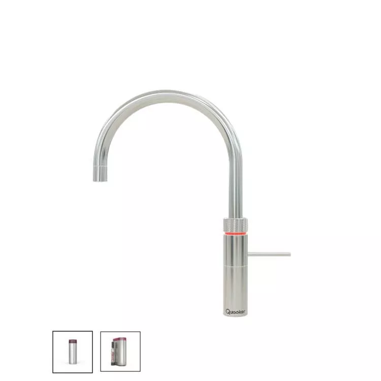 Quooker Fusion Round Kalt- und Kochendwasserspender-3FRCHRCUBE Quooker Fusion Round Kalt- und Kochendwasserspender-3FRCHRCUBE