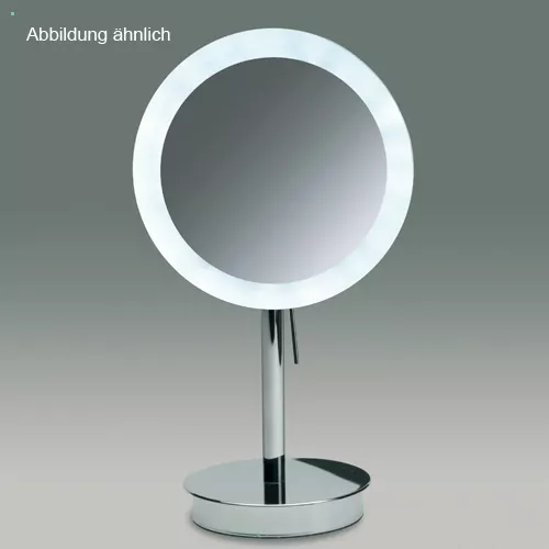 Windisch 99651 LED-Standkosmetikspiegel, gold-99651O5X