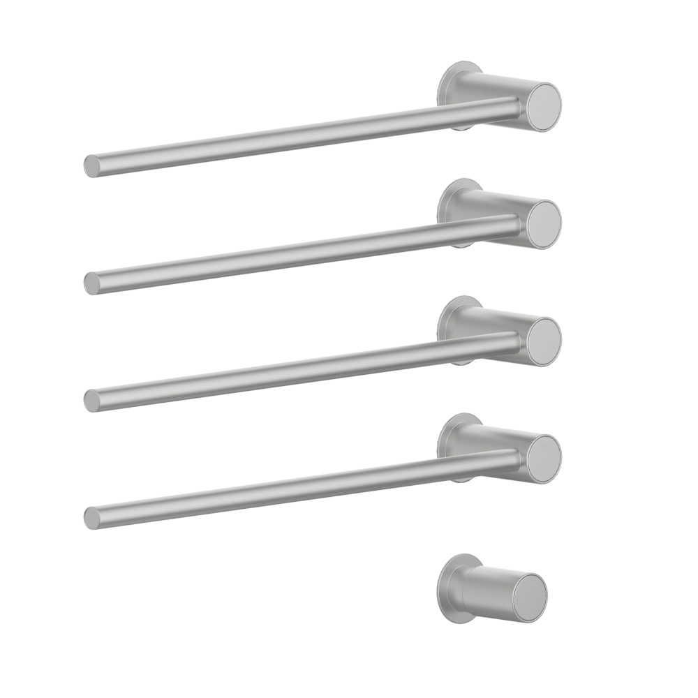 vola T39EL/4 Unterputz-Handtuchwärmer für Elektroanschluss, Breite:555mm, mit 4 Heizstäben, edelstahl-T39EL/4-40