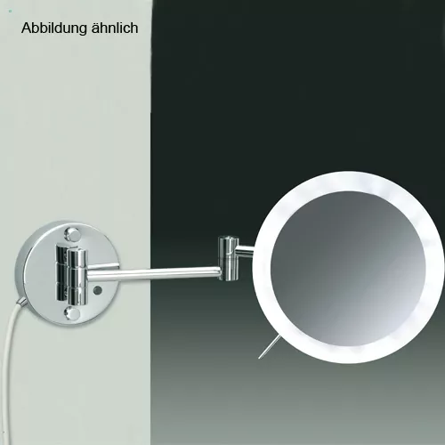 Windisch 99854/2 LED-Wandkosmetikspiegel, chrom-99854/2CR3XD
