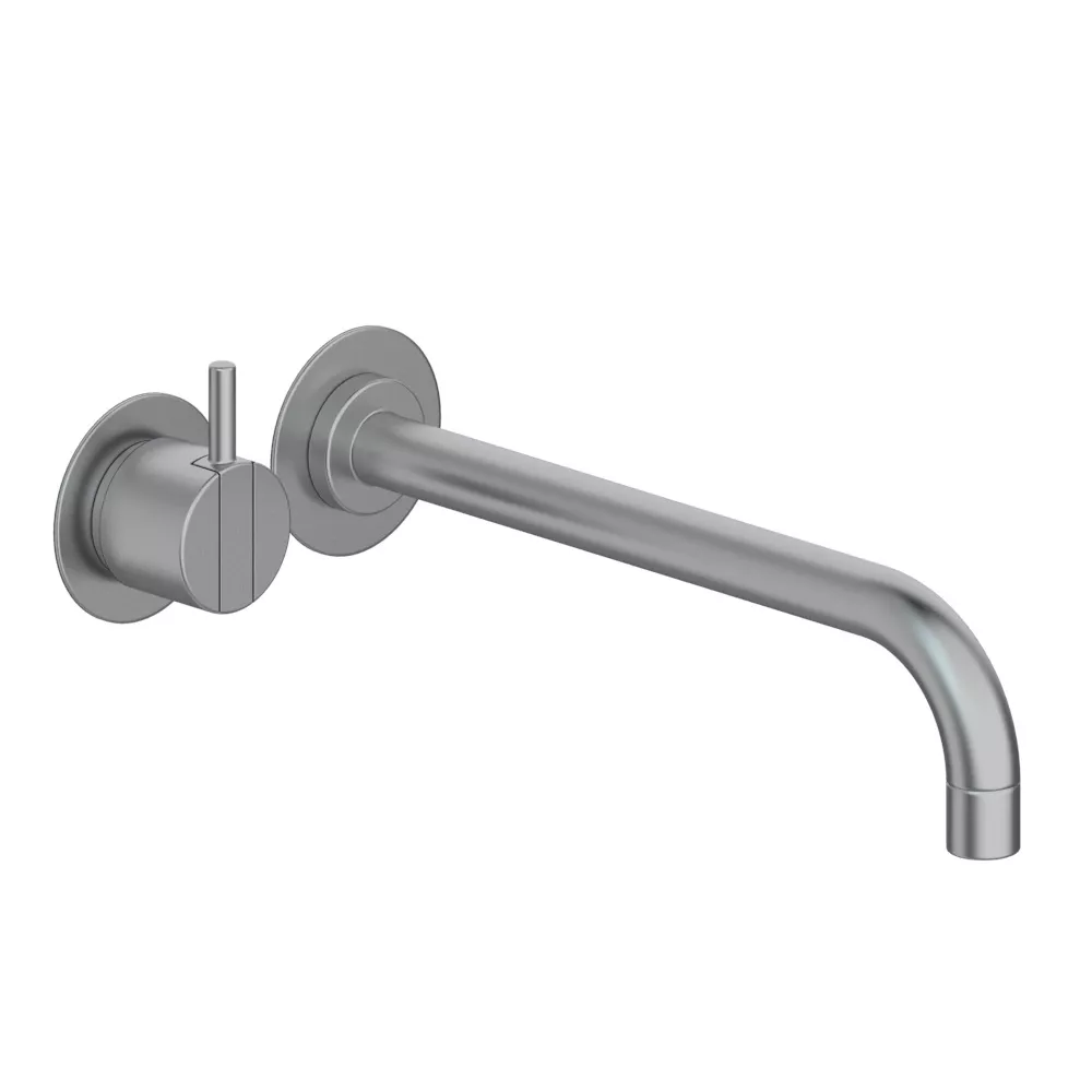 vola 121 Unterputz-Waschtisch-Einhebelmischer, Ausladung:225mm, Hebel:25mm, chrom matt-121-20