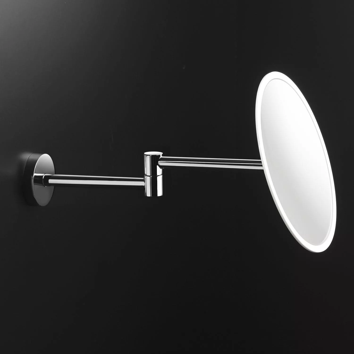cosmic Project Wand-Kosmetikspiegel 3-fach chrom/weiß-WJC251A0085051