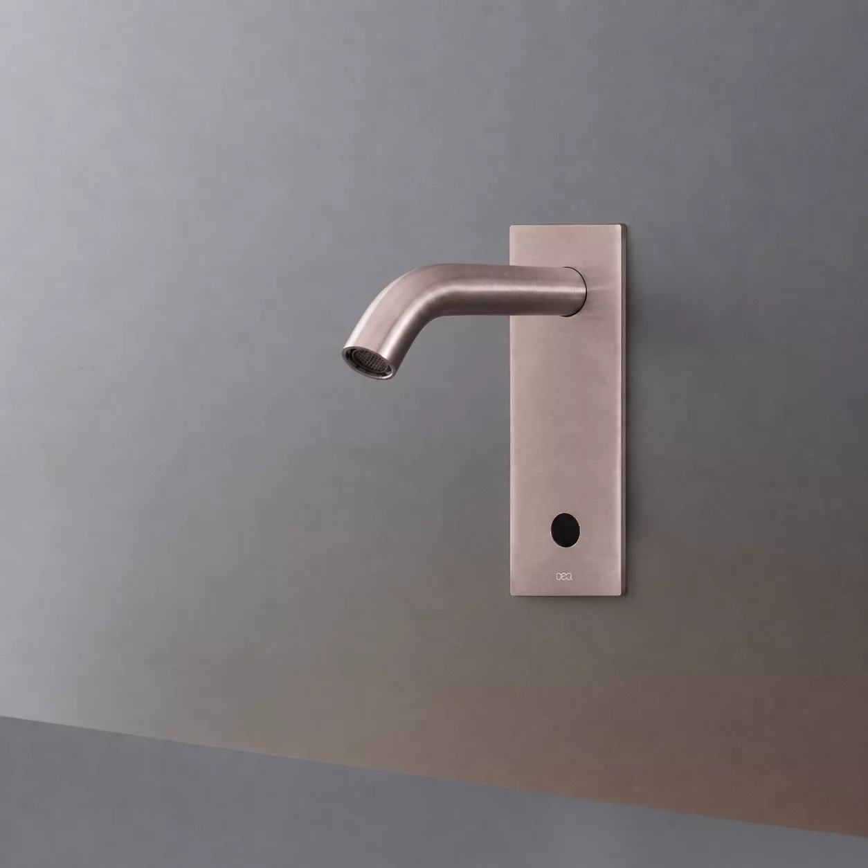 cea MIL 140R berührungsloser Wand-Waschtisch-Auslauf, Ausladung: 155mm, bronze satiniert - MIL140RZS cea MIL 140R berührungsloser Wand-Waschtisch-Auslauf, Ausladung: 155mm, bronze satiniert - MIL140RZS