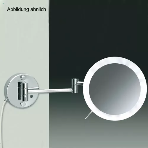 Windisch 99850/2 LED-Wandkosmetikspiegel, chrom-99850/2CR3XD
