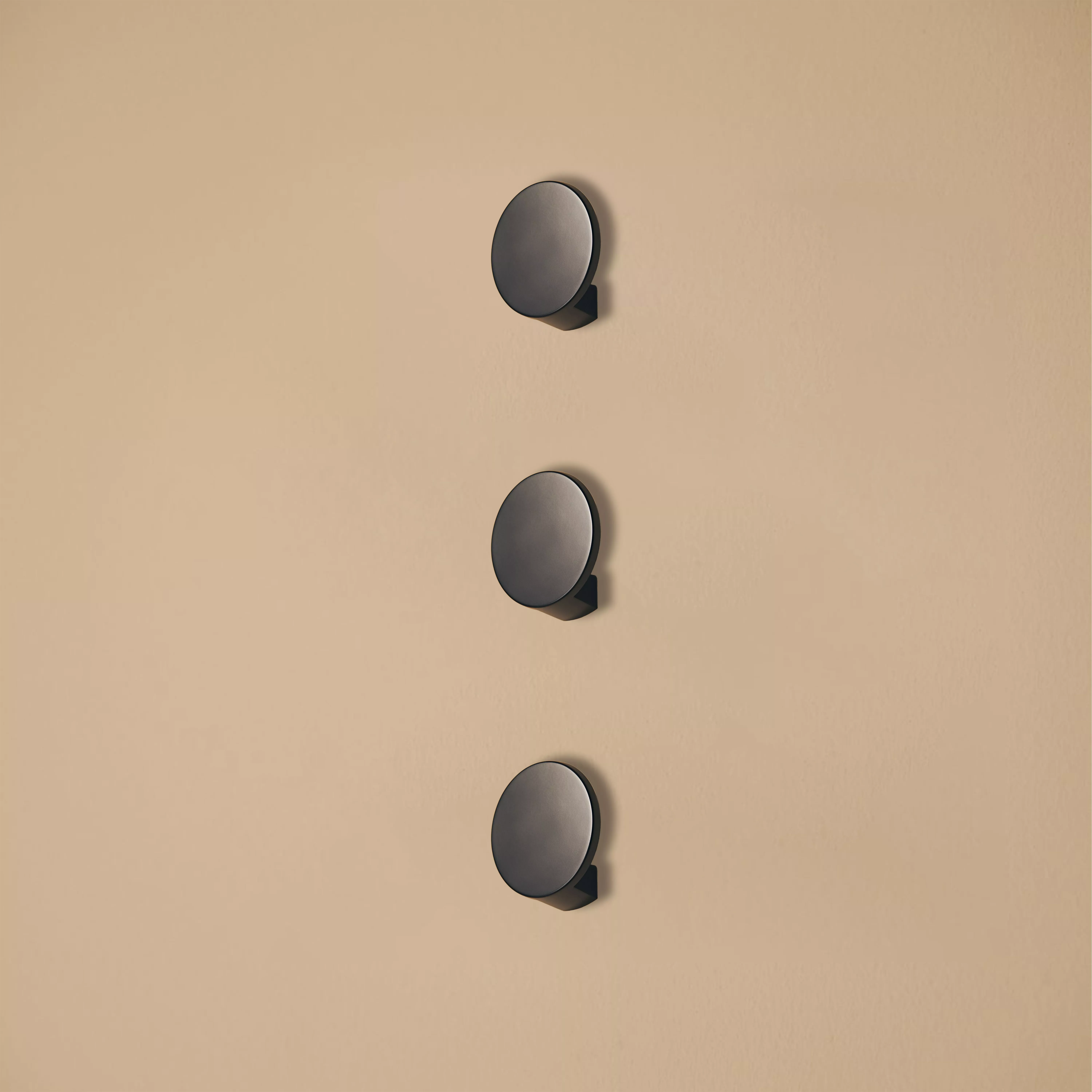 Tubes Radiatori DOTS elektrischer Handtuchwärmer, 3 Elemente, inklusive Einbauteil und Transformator-DTS3#9005-V-KIT-INC Tubes Radiatori DOTS elektrischer Handtuchwärmer, 3 Elemente, inklusive Einbauteil und Transformator-DTS3#9005-V-KIT-INC