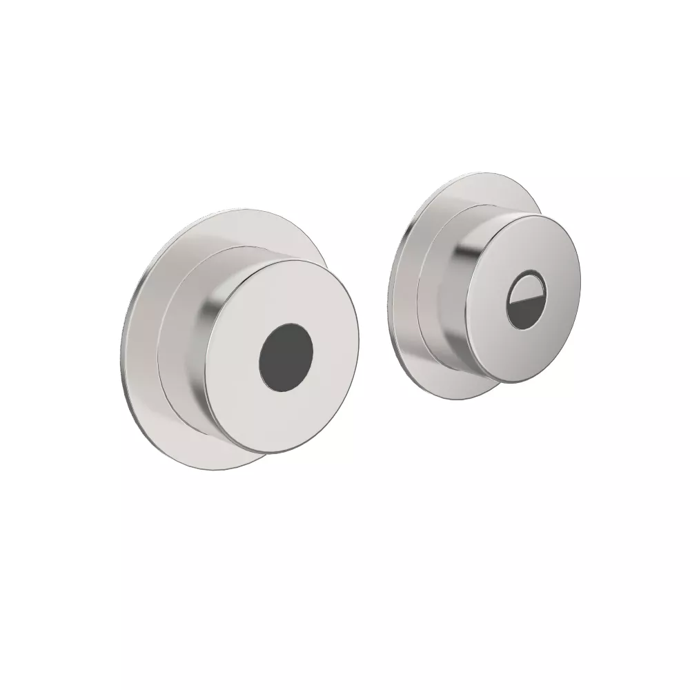 vola A83 WC-Druckknopfpaar für 2-Mengen-Spülung für Geberit-Spülkasten (pneumatisch), chrom-A83-16