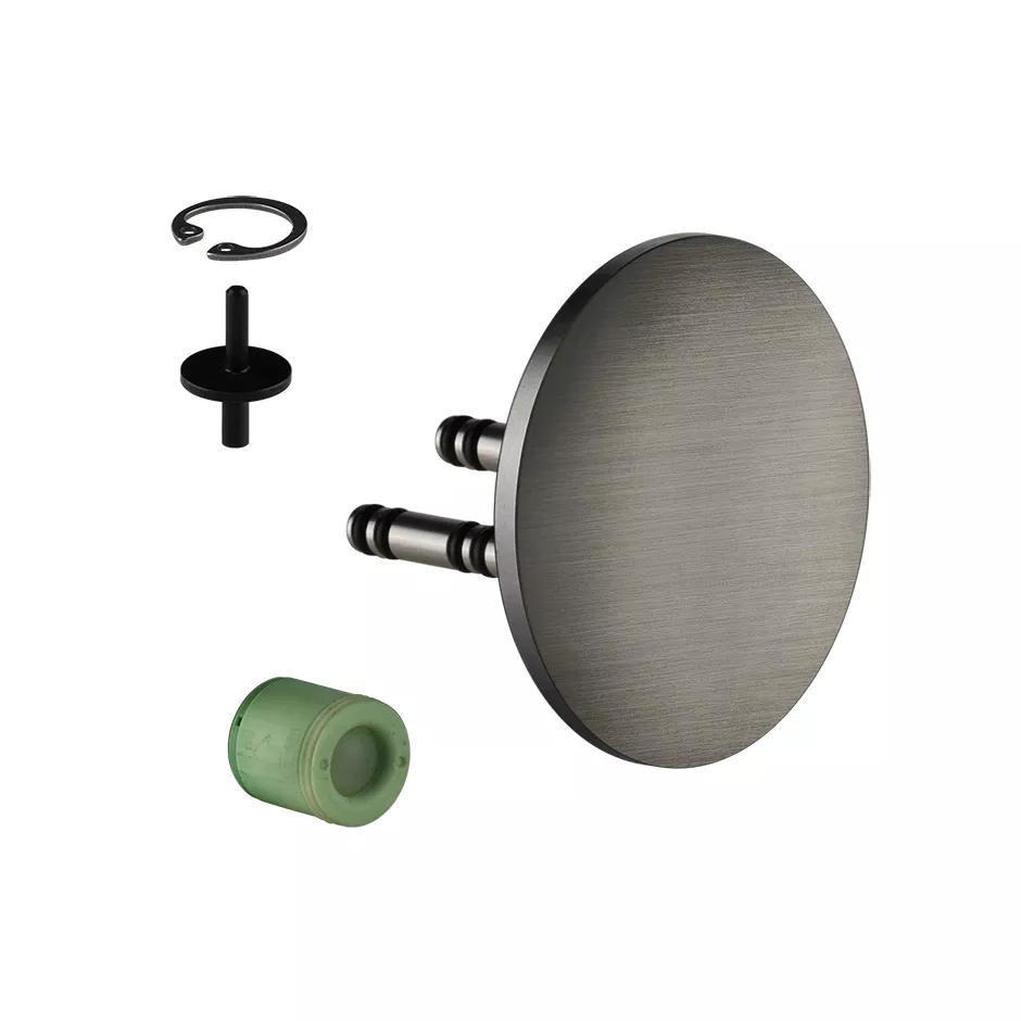 Gessi 316 Abdeckung mit Abdeckrosette für UP-Körper 54057 zur Wandmontage, Durchmesser: 65mm, edelstahl matt gebürstet - 54058239 Gessi 316 Abdeckung mit Abdeckrosette für UP-Körper 54057 zur Wandmontage, Durchmesser: 65mm, edelstahl matt gebürstet - 54058239