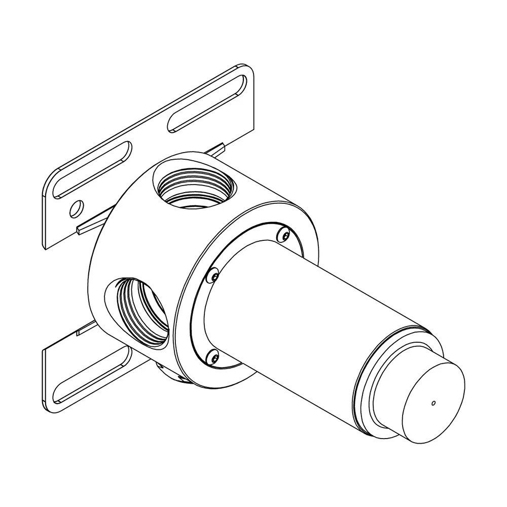 cea Unterputz-Einbauteil-Warmwasserventil, high water flow-UCS02