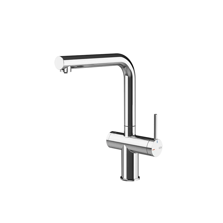 Gessi INEDITO FILTERED Einhebelmischer mit Filterwasserfunktion, zur Kombination mit dem Filtrationskit 01595, chrom - 60571031