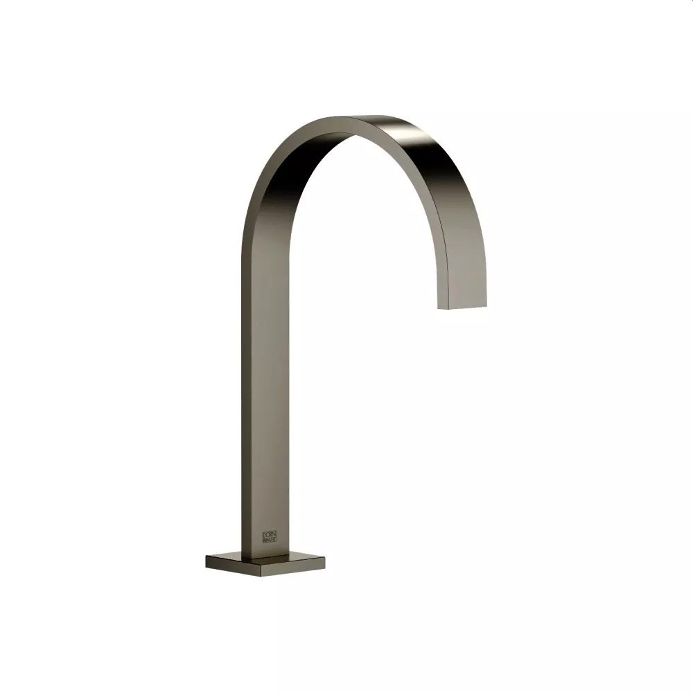Dornbracht MEM Waschtisch-Stand-Auslauf ohne Ablaufgarnitur, dark platinum matt-13716782-99