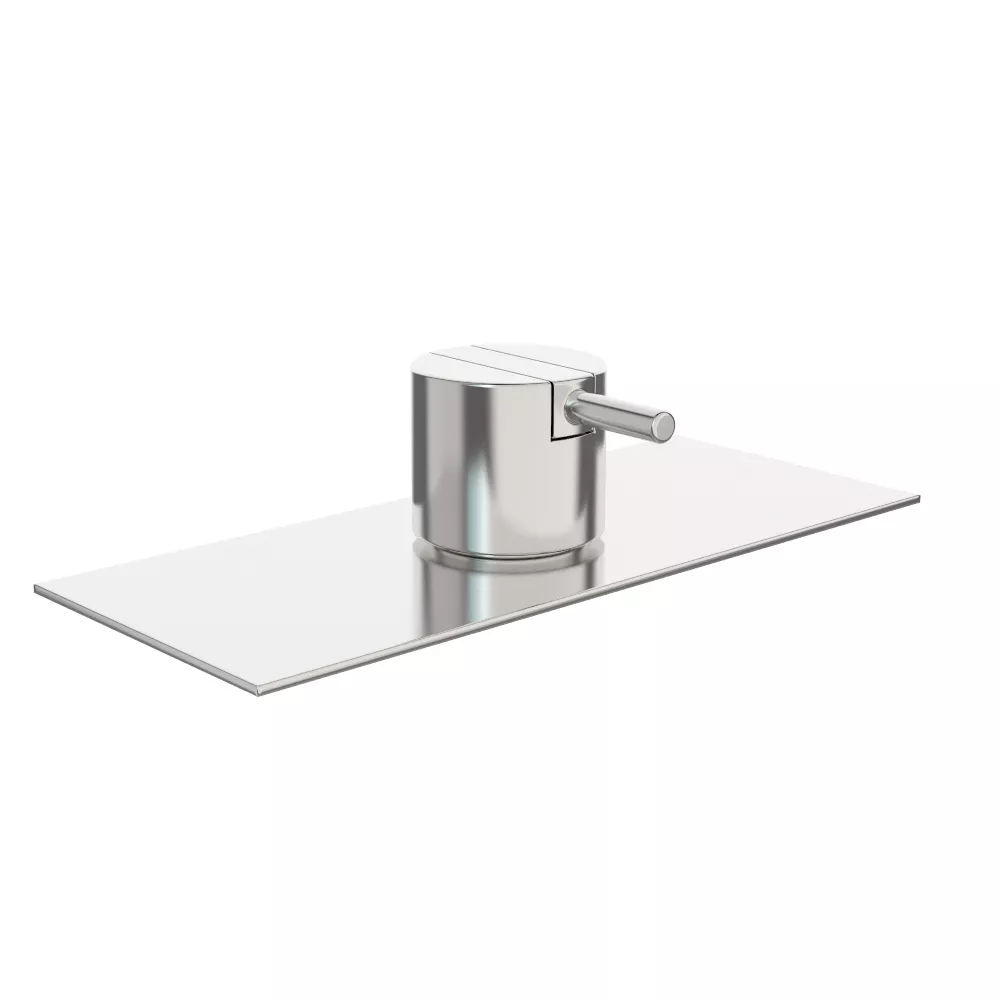 vola BK1 Wannen-Einhebelmischer für Fliesenbank, , Befüllung über den Überlauf, ohne Garnitur, Hebel:25mm, chrom-BK1-16
