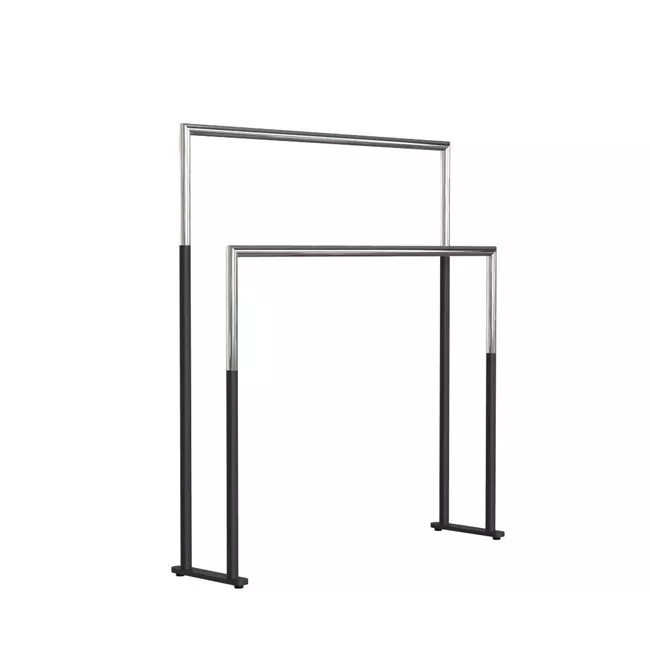 Frost Denmark NOVA2 Badetuchständer, 680mm, schwarz matt-N1976-B