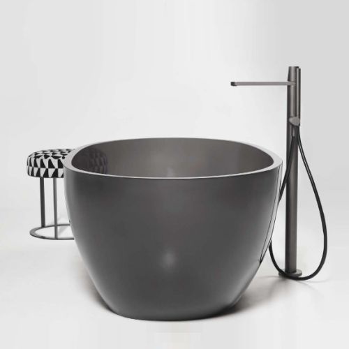 antoniolupi INDIGO ND 903 freistehender Badewannen-Eingriffmischer mit Stabhandbrause, H:860mm-ND903LU-P