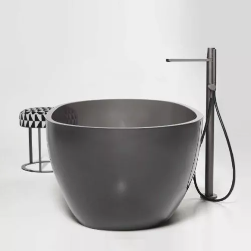antoniolupi INDIGO ND 903 freistehender Badewannen-Eingriffmischer mit Stabhandbrause, H:860mm-ND903LU-P