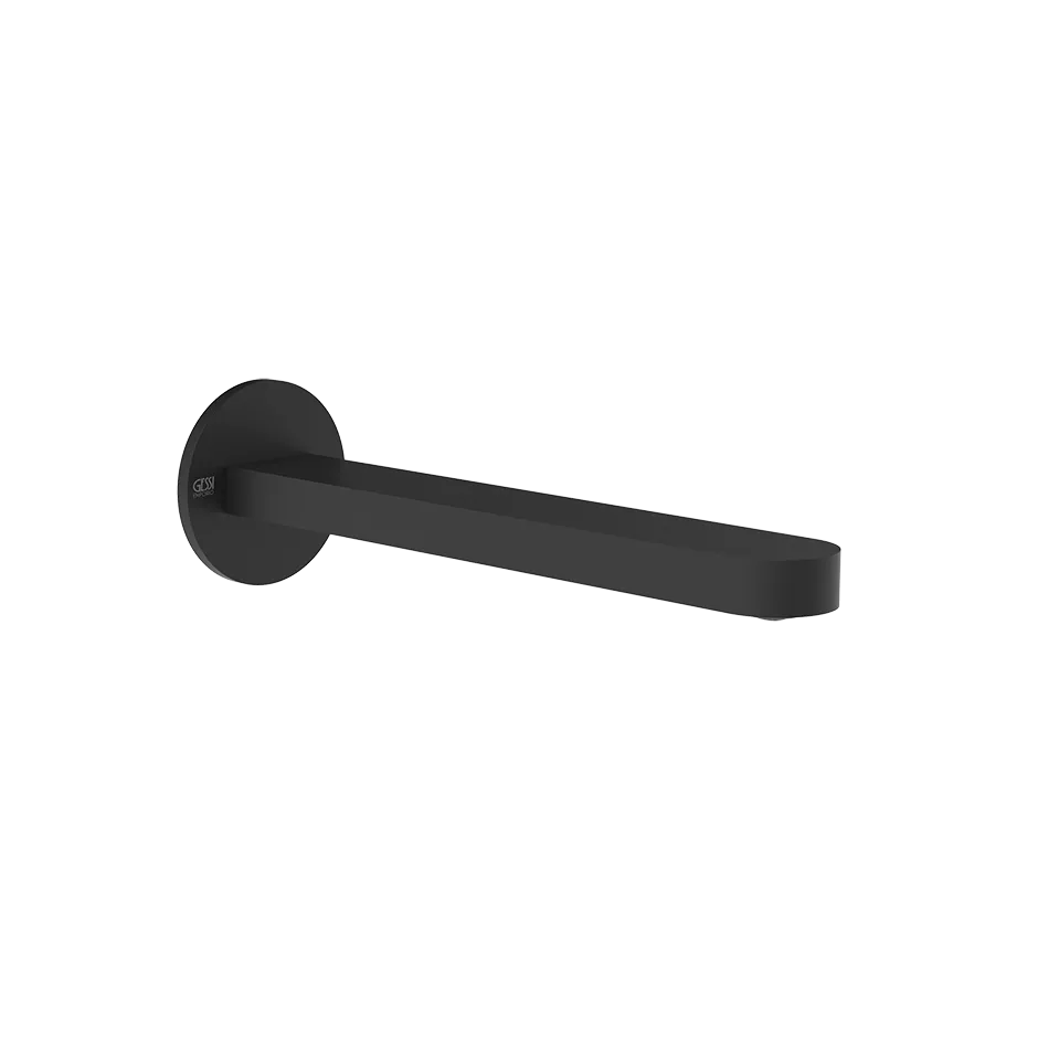 Gessi VIA MERAVIGLI Waschtisch-Auslauf für separaten Einhebelmischer oder Sensor zur Wandmontage, Ausladung: 208mm, 1/2 Anschluss, schwarz matt - 56900299 Gessi VIA MERAVIGLI Waschtisch-Auslauf für separaten Einhebelmischer oder Sensor zur Wandmontage, Ausladung: 208mm, 1/2 Anschluss, schwarz matt - 56900299