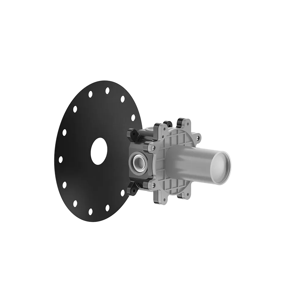 Gessi TECHNICAL ACCESSORIES Unterputzkörper für Einhebelmischer zur Wandmontage, 1/2 Anschluss, bei 3 bar Druck ca. 15 l/min, edelstahl matt gebürstet - 63412239