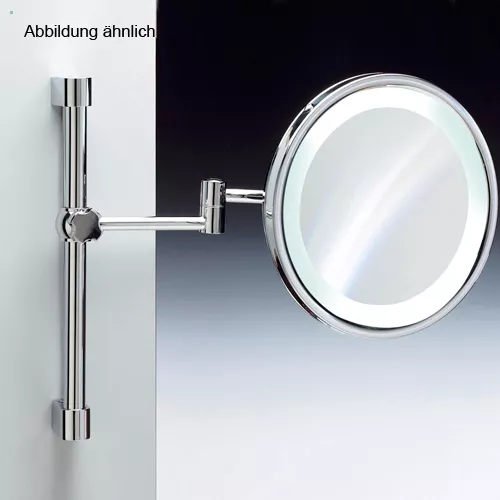 Windisch 99259 LED-Wandkosmetikspiegel, chrom/gold-99259CRO2X