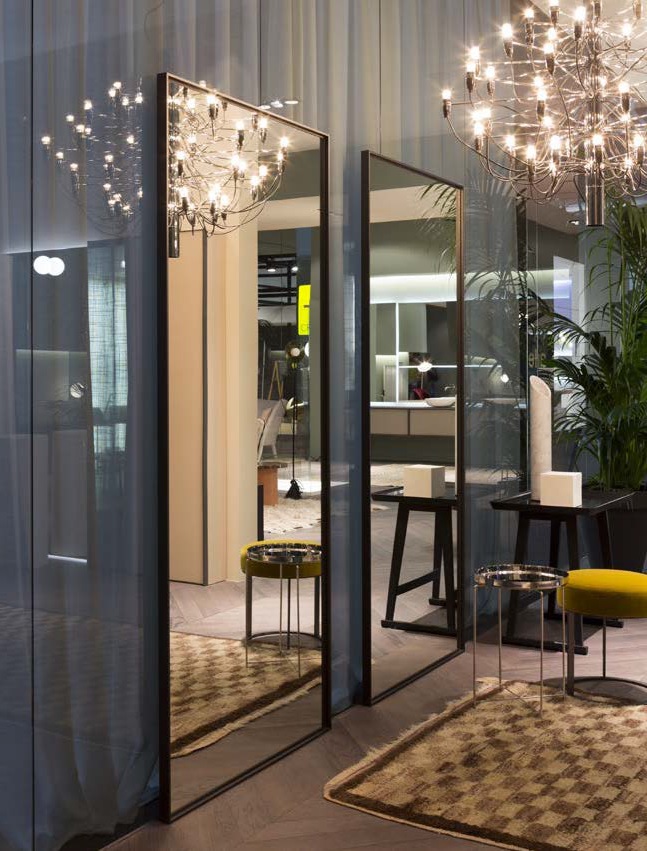 antoniolupi BESPOKE rechteckiger Spiegel, Höhe: 210cm, Breite: 54cm-BSK21054