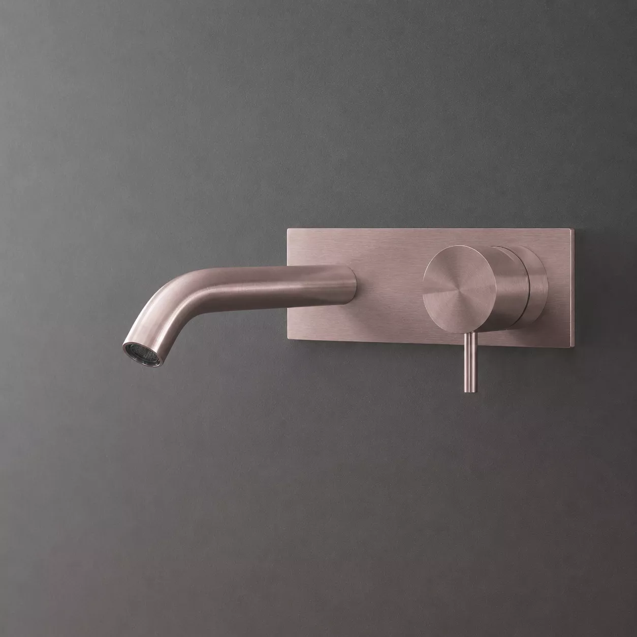 cea MIL 140 Wand-Waschtisch-Eingriffmischer, Ausladung: 155mm, bronze satiniert - MIL140ZS cea MIL 140 Wand-Waschtisch-Eingriffmischer, Ausladung: 155mm, bronze satiniert - MIL140ZS