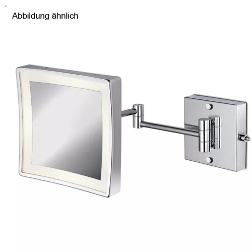Windisch 99669/2 LED-Wandkosmetikspiegel, gold-99669/2O3X
