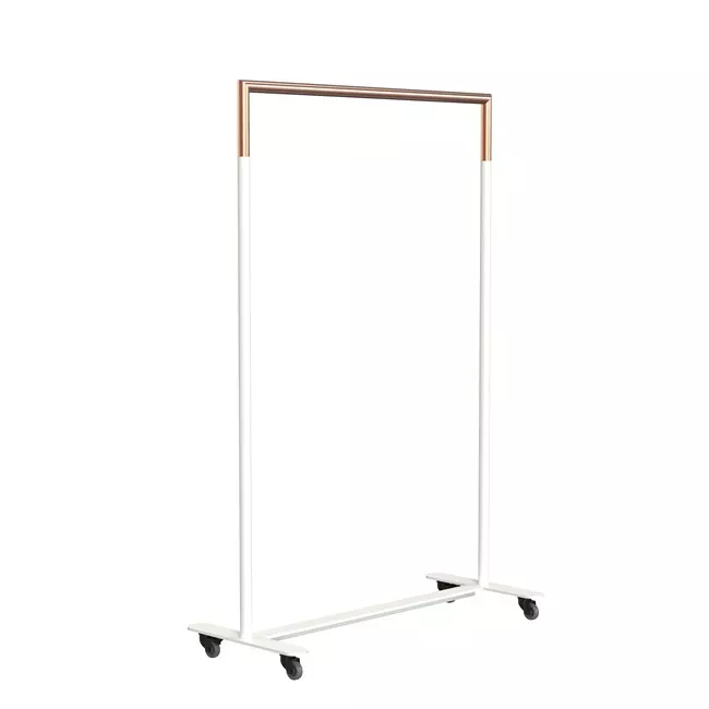 Frost Denmark UNU & BUKTO Kleiderständer mit Räder, 1000mm-U6005-WBOC
