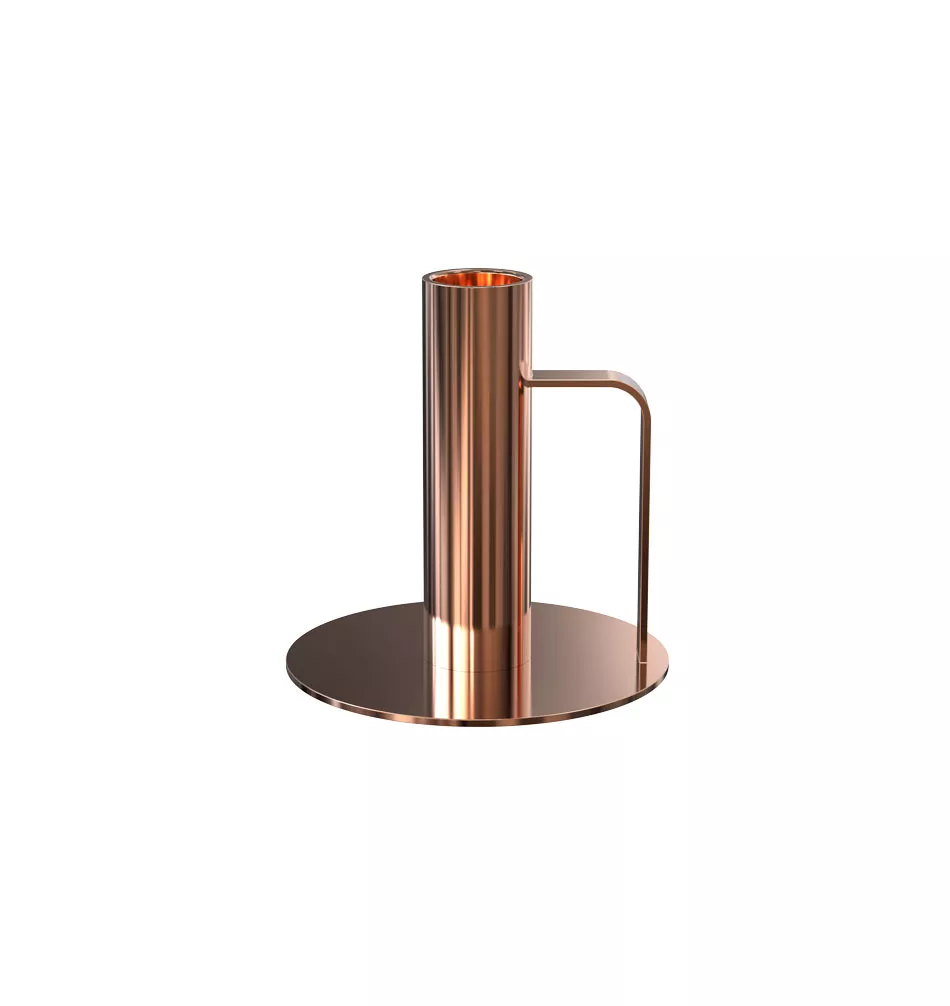 Frost Denmark LIVING Kerzenhalter 2001, einzeln, kupfer poliert-N2001-C