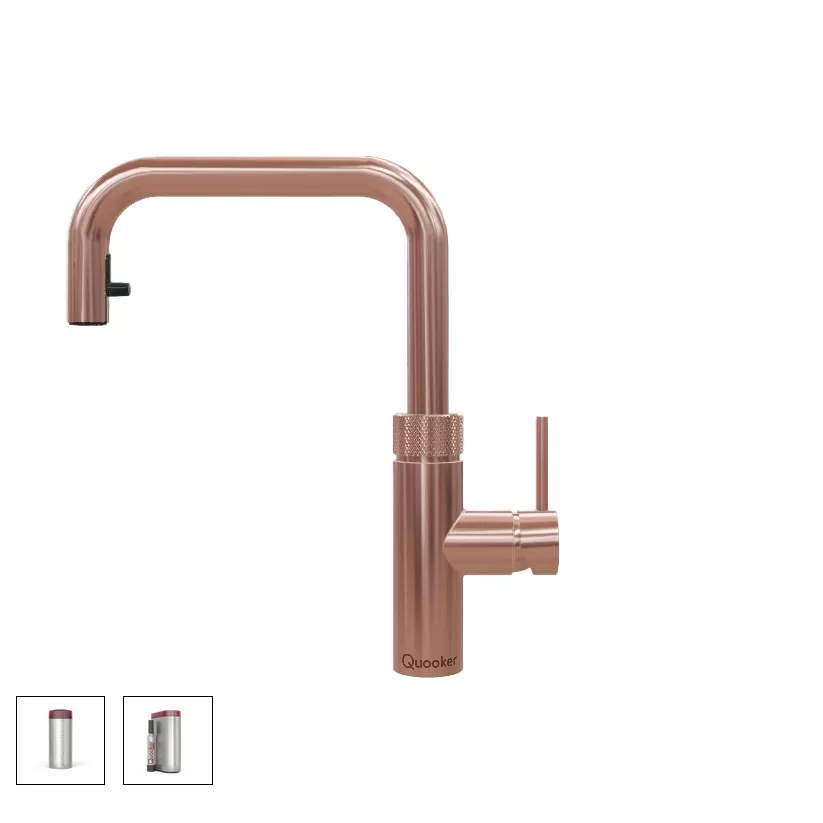Quooker Flex Square Kalt- und Kochendwasserspender-22+FXSRCOCUBE