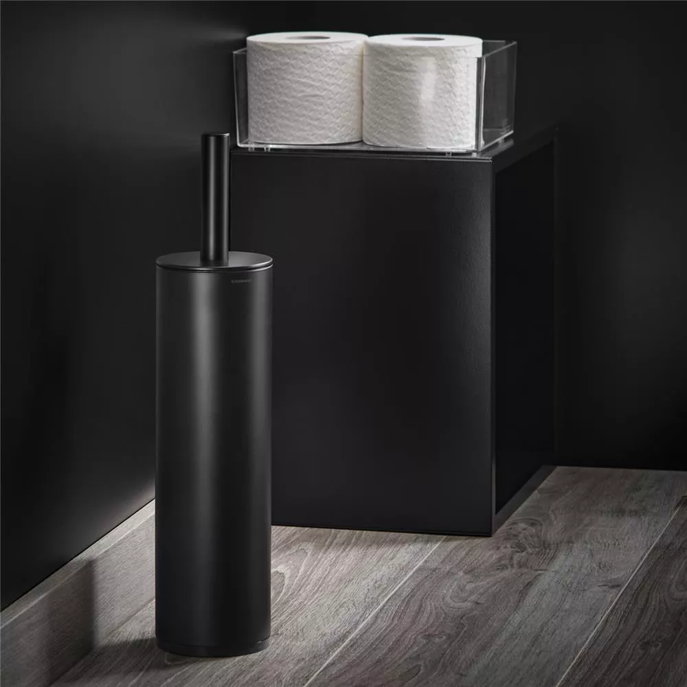 cosmic Black & White WC-Bürstengarnitur, schwarz matt - WJC238A0000036
