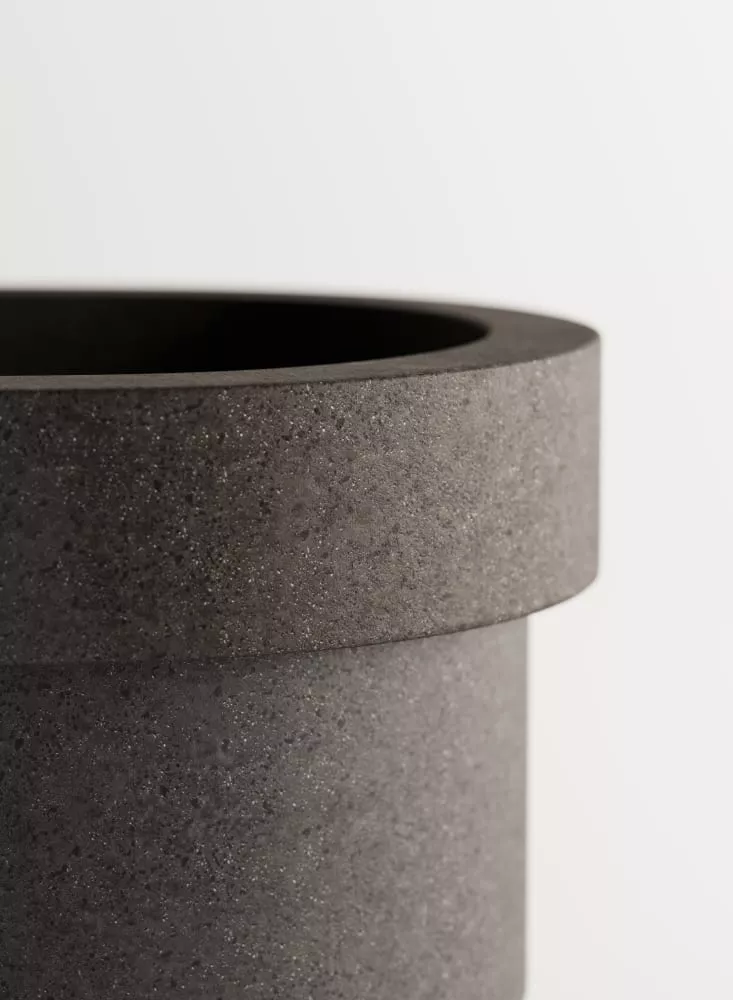 Agape CENOTE LAVA freistehende Badewanne aus Vulkangestein, Breite: 184cm, Tiefe: 85cm, Höhe: 54cm, innen poliert, pietra lavica - AVAS1099PL