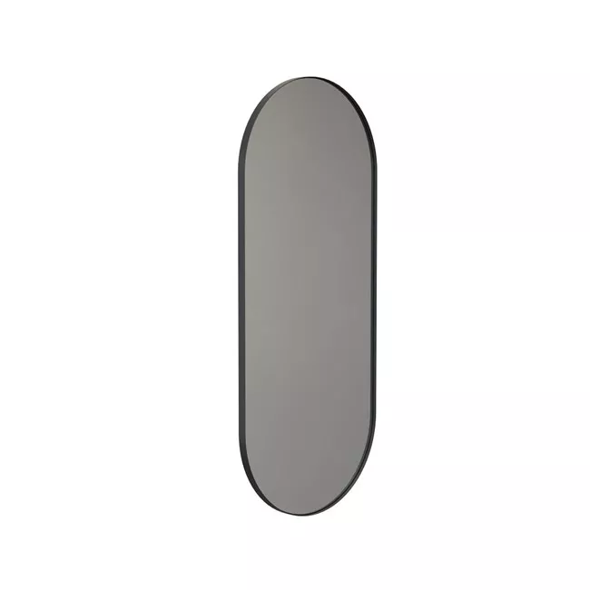 Frost Denmark UNU & BUKTO Wand-Spiegel, 1400x600mm, oval, schwarz matt-U4146-B