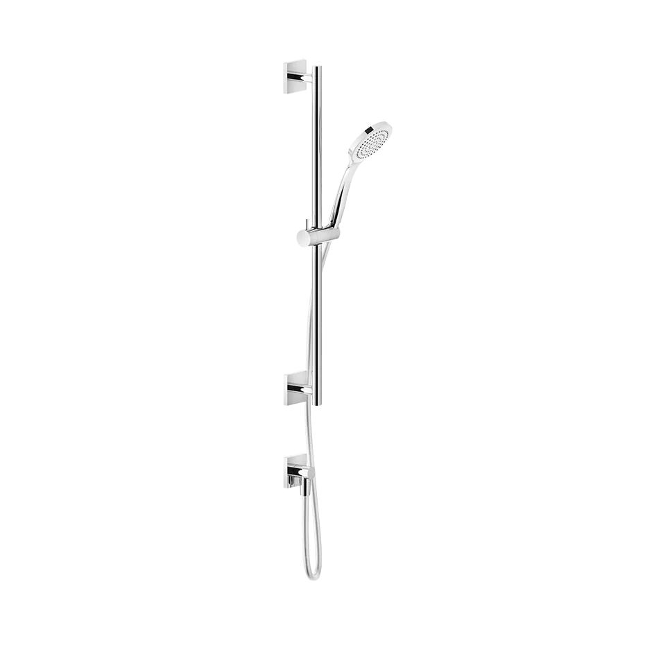 Gessi EMPORIO Brausestange zur Wandmontage, Stichmaß: 600mm, 1-Stahl, mit Wandanschlussbogen, Schlauch 1,50m, Antikalk-Handbrause und quadratischer Rosette, 1/2 Anschluss, chrom - 47316031 Gessi EMPORIO Brausestange zur Wandmontage, Stichmaß: 600mm, 1-Stahl, mit Wandanschlussbogen, Schlauch 1,50m, Antikalk-Handbrause und quadratischer Rosette, 1/2 Anschluss, chrom - 47316031
