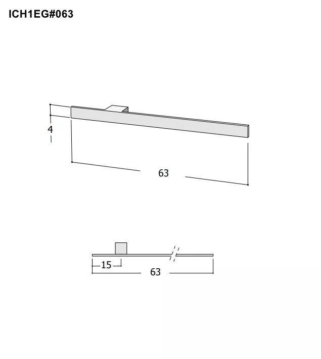 Tubes Radiatori I CHING elektrischer Handtuchwärmer inklusive Einbauteil und Transformator-ICH1E#063916P-KIT-INC