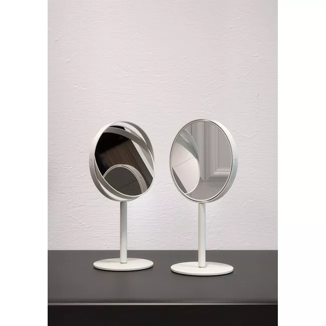 Frost Denmark NOVA2 Stand-Kosmetikspiegel 1943, weiß matt-N1943-W