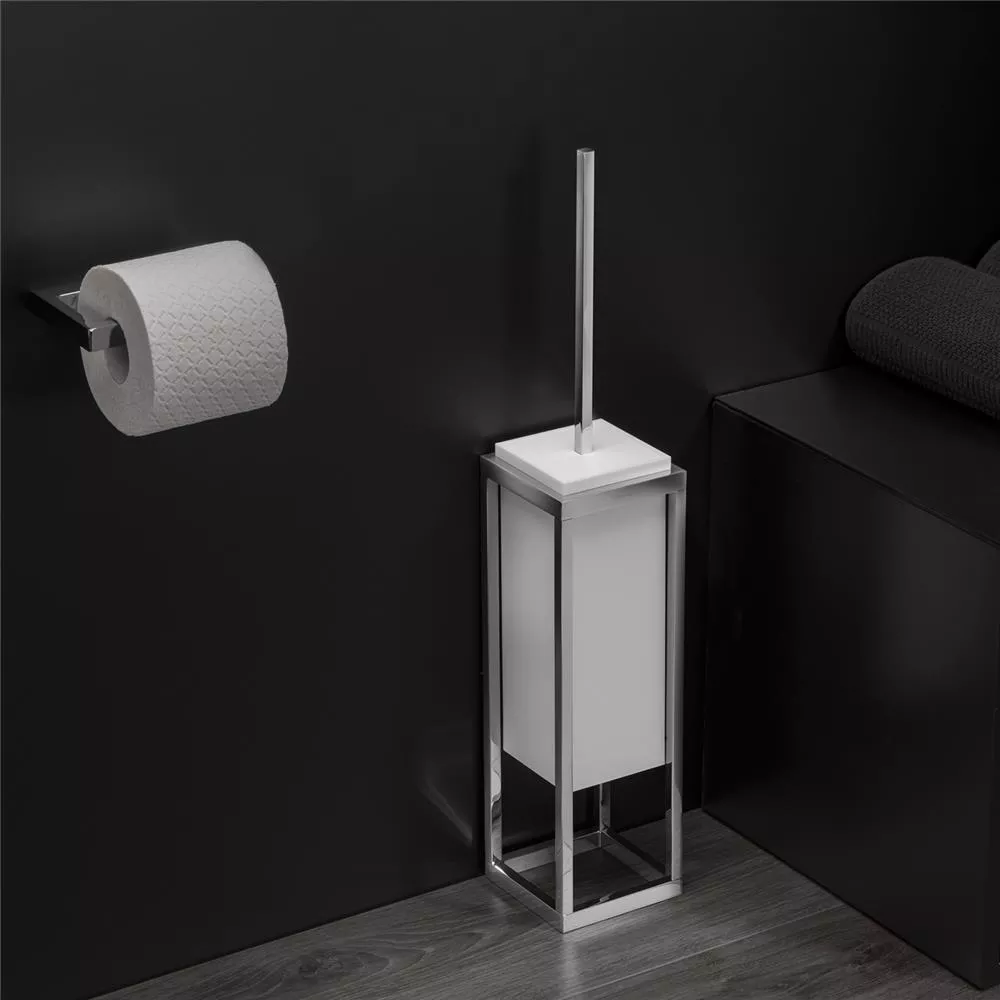 cosmic The Grid Toilettenbürstenhalter Boden/Wand chrom-WJC268A0000001