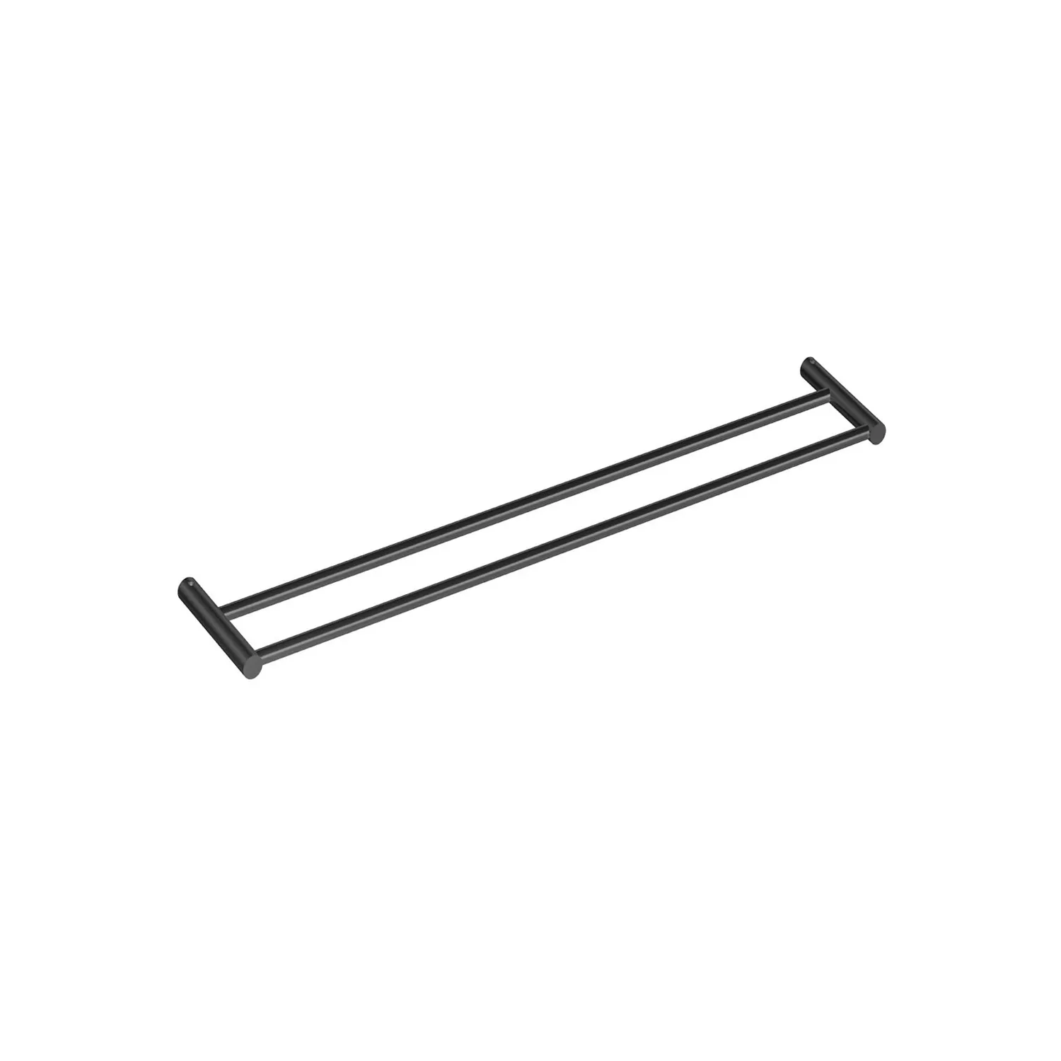 cosmic Logic doppelte Handtuchstange schwarz matt-WJC226A0061036