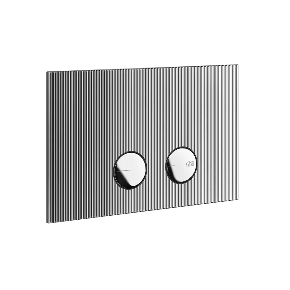 Gessi 316 Betätigungsplatte für Geberit Sigma, Version Rigato, chrom - 54671031