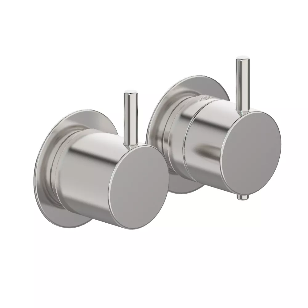 vola 5201 Unterputz-Brause-Thermostat mit Mengenregulierung, Hebel:25mm, chrom-5201-16