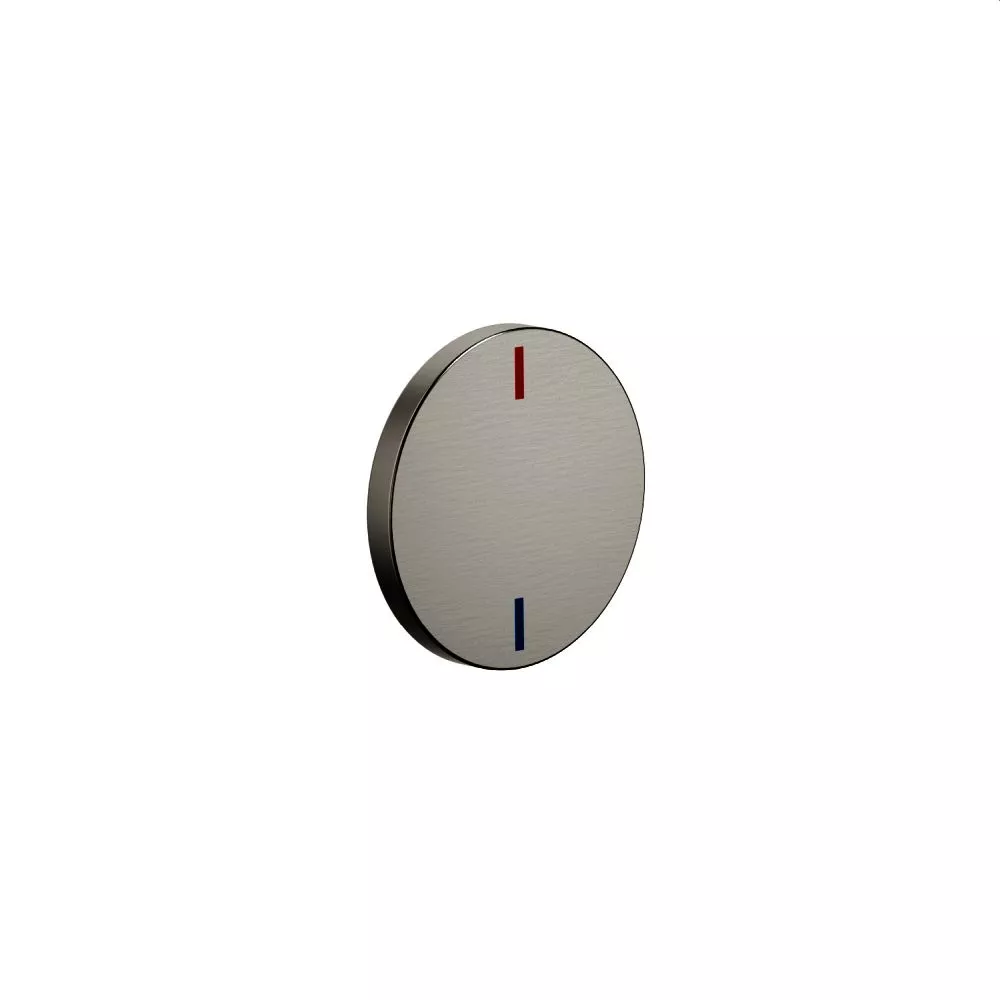 Dornbracht CYO Griffeinsatz rot & blau, dark platinum matt-11189811-99