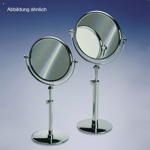 Windisch 99231 Stand-Kosmetikspiegel höhenverstellbar, gold-99231O2X