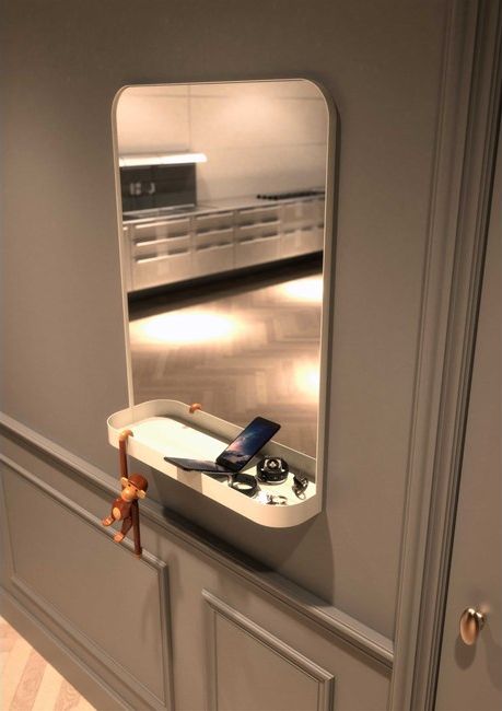 Frost Denmark UNU & BUKTO Spiegel mit Ablage-TB600-W