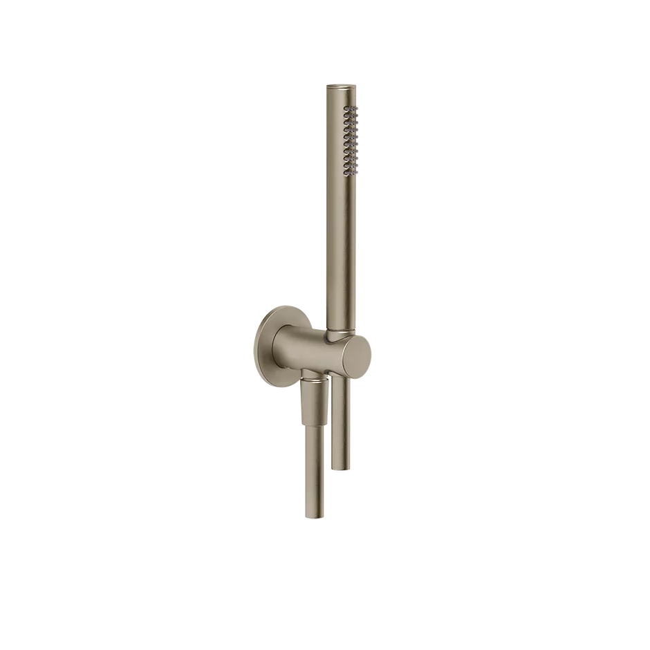 Gessi ANELLO Brause-Set zur Wandmontage, mit Halterung, Schlauch 1,50m, Wandanschlussbogen und Antikalk-Handbrause, 1/2 Anschluss, Finox Optik - 63329149 Gessi ANELLO Brause-Set zur Wandmontage, mit Halterung, Schlauch 1,50m, Wandanschlussbogen und Antikalk-Handbrause, 1/2 Anschluss, Finox Optik - 63329149
