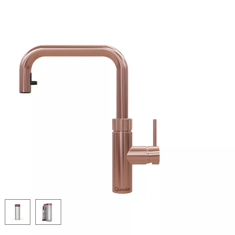 Quooker Flex Square Kalt- und Kochendwasserspender-3FXSRCOCUBE Quooker Flex Square Kalt- und Kochendwasserspender-3FXSRCOCUBE