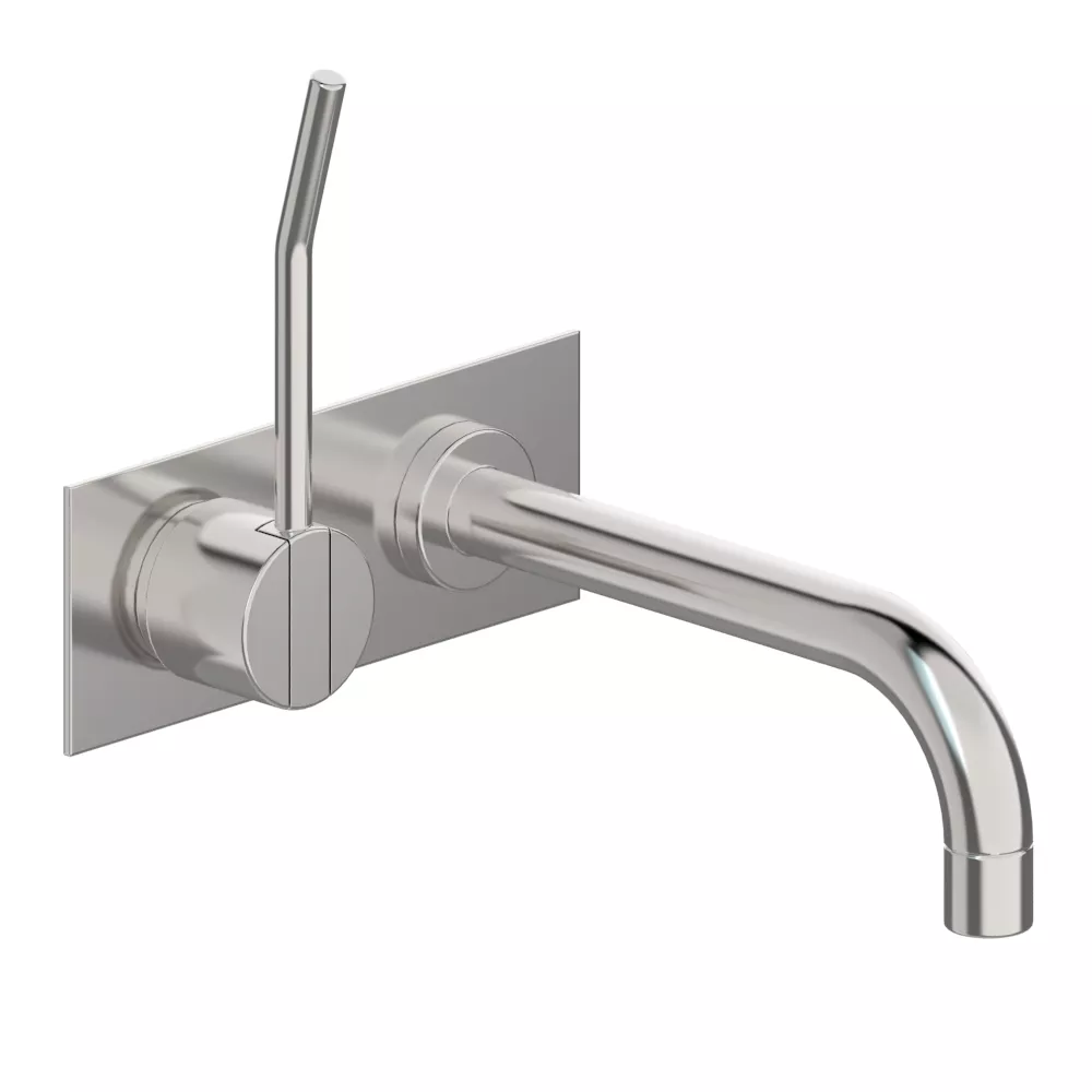 vola 112L Unterputz-Waschtisch-Einhebelmischer, Ausladung:160mm, Hebel:100mm, chrom-112L-16