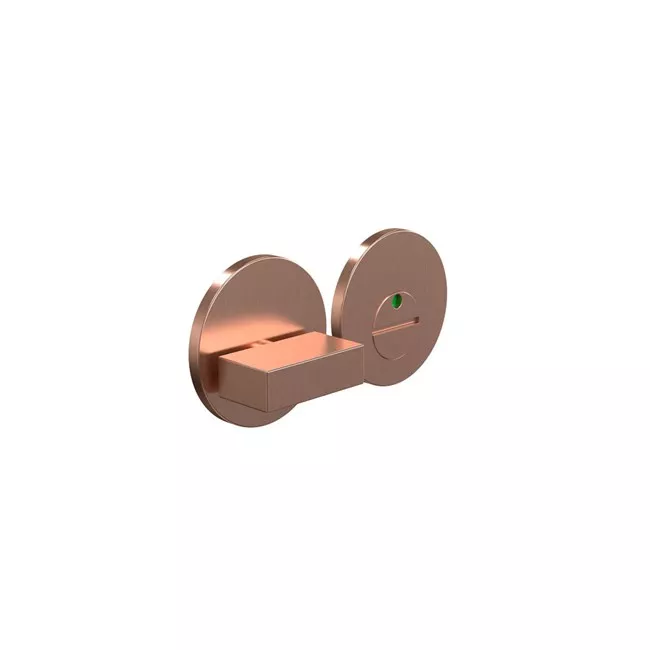 Frost Denmark ARCHITECTURAL HARDWARE WC-Rosetten mit Knauf, rund, für skandinavische Schlösser-A2001BOCMODUL Frost Denmark ARCHITECTURAL HARDWARE WC-Rosetten mit Knauf, rund, für skandinavische Schlösser-A2001BOCMODUL