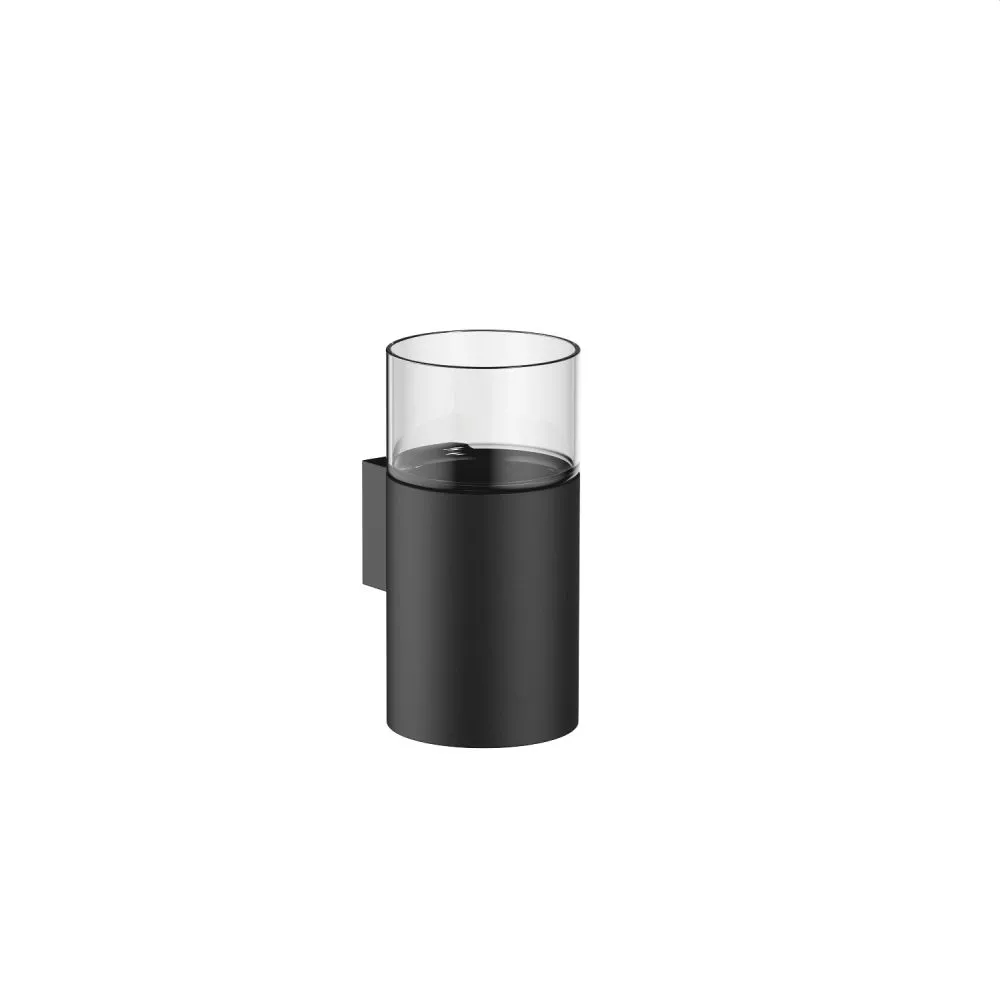 Dornbracht Glashalter, Wandmodell, schwarz matt-83400979-33