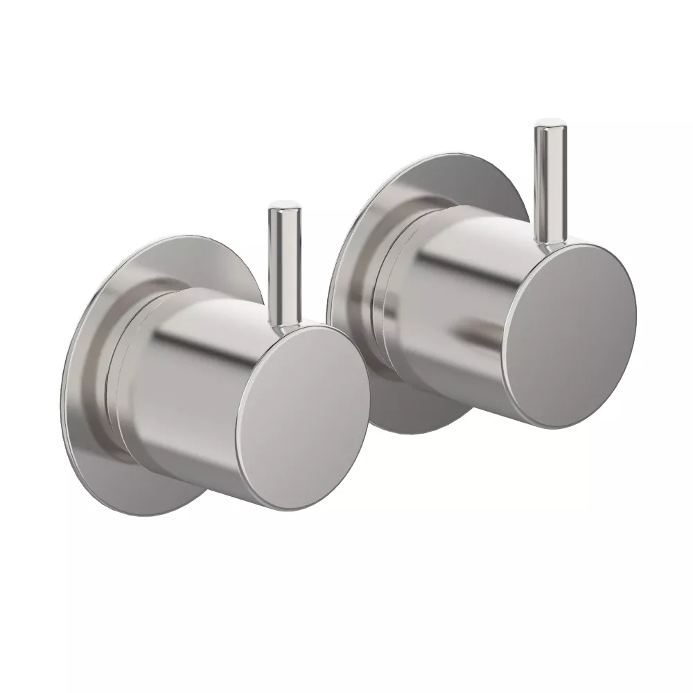 vola S42 Unterputz-Doppel-Absperrventil 3/4”, Hebel:25mm, chrom-S42-16