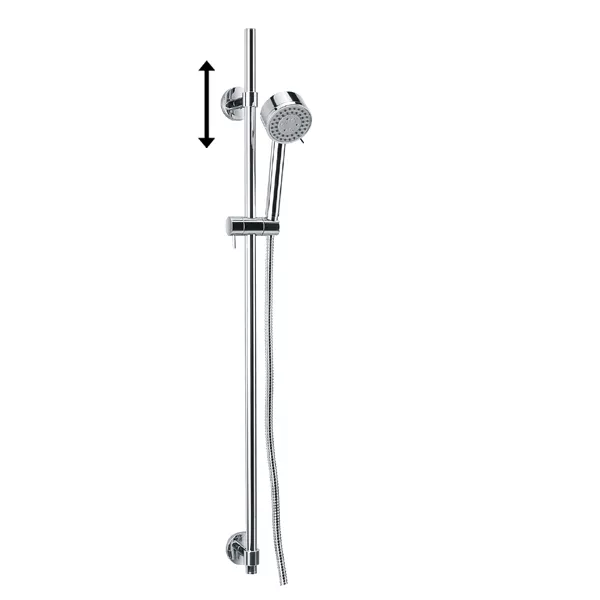 AVENARIUS Linie Shower Brausegarnitur mit Handbrause, 3-fach, variable Befestigung, chrom-9006902010