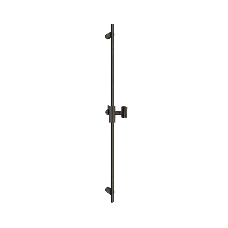 Gessi ANELLO Brausestange zur Wandmontage, Stichmaß: 800mm, mit Brausehalter mit Feststellgriff, Oberfläche Diamantato, bronze antik - 63485187